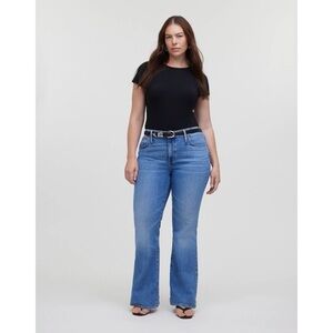 MADEWELL Flea Market Flare Jeans in Amaretto Wash